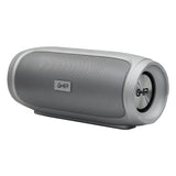 Bocina Bluetooth Bx400g Ghia Gris, 8w X2 Rms Aux, Micro Sd Card, Usb
