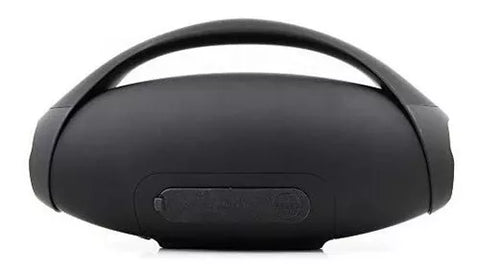 Bocina Bluetooth Bx900 Ghia Negra Con Asa Resistente A Salpicaduras, 8wx2 18wx1, Tws, Aux, Radio Fm, Micro Sd Card, Usb