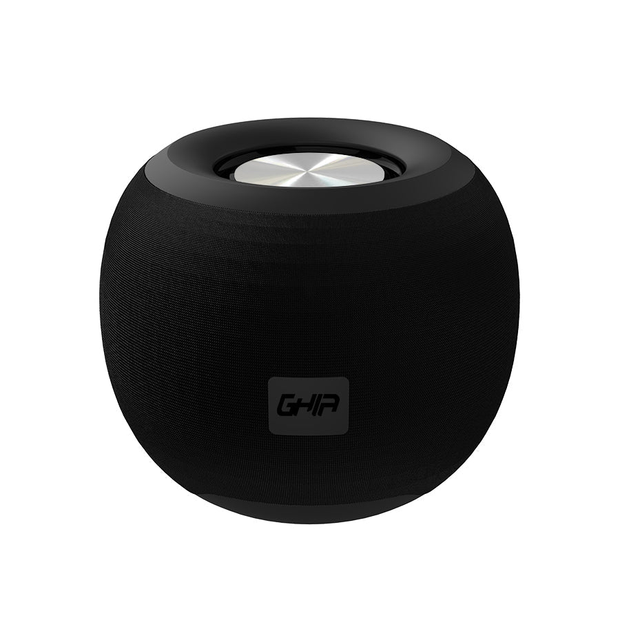 Bocina Bluetooth Ghia Bx181 Negra, 5w, Aux, Radio Fm, Micro Sd Card, Usb