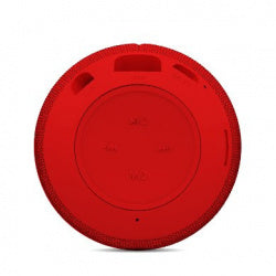 Bocina Brobotix Bluetooth Puerto Usb Y Micro Sd, Radio Fm, Redonda Color Rojo