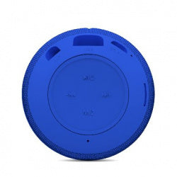 Bocina Brobotix Bluetooth Puerto Usb Y Micro Sd, Radio Fm, Redonda Color Azul