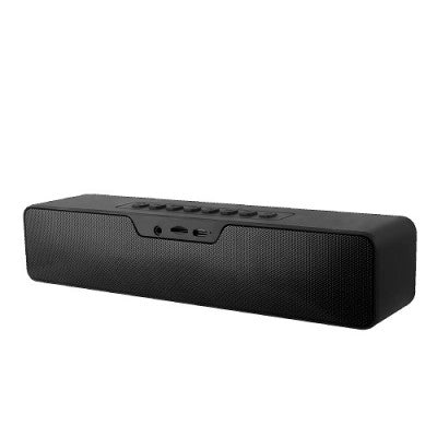 Bocina Inalámbrica Bluethooth Reg Led Perfect Choice Negro