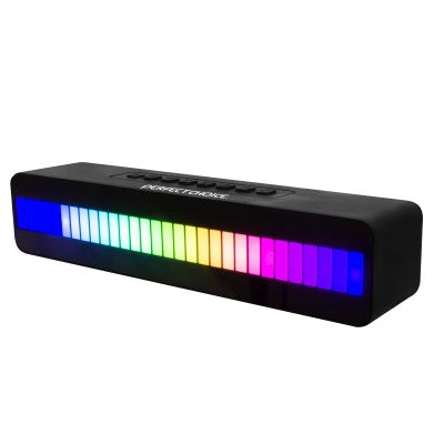 Bocina Inalámbrica Bluethooth Reg Led Perfect Choice Negro