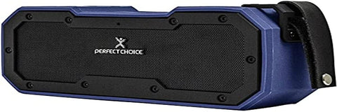 Bocina Inalámbrica Bluethooth Sumergible Ipx67 Fm Outdoors Pro Azul Con Negro