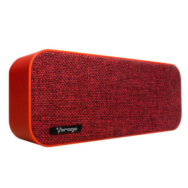 Bocina Vorago Bsp-150 Bluetooth, Msd, Usb, 3.5mm Tela Rojo