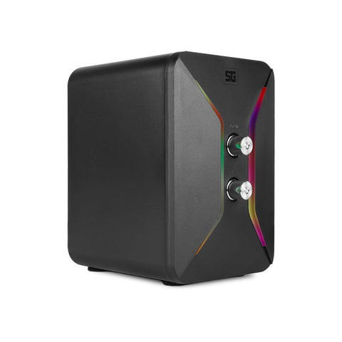 Bocinas Start The Game 2.1 Entrada 3.5mm Rgb (Usb) 10 Watts Spk-250