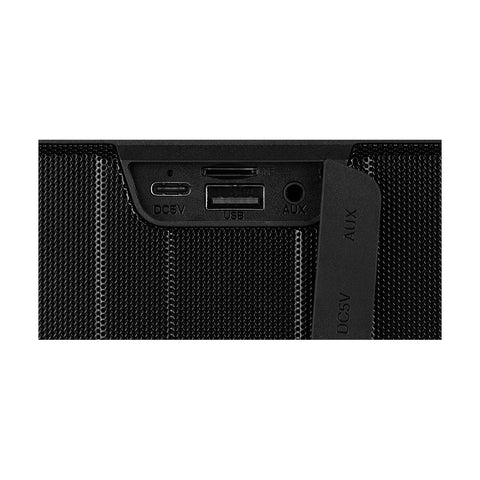 Bocinas Vorago Bsp500 V2 Bluetooth Manos Libres Contra Polvo, Ipx5 3.5Mm,  Usb C, Bsp-500-V2