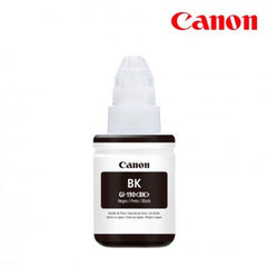 Botella De Tinta Canon Gi-190 Bk Para Pixma G110 0 G2100 G3100