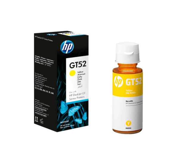 Botella De Tinta Original Amarilla Hp Gt52 (M0h56al)