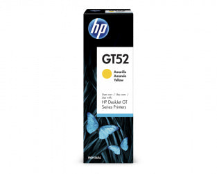 Botella De Tinta Original Amarilla Hp Gt52 (M0h56al)