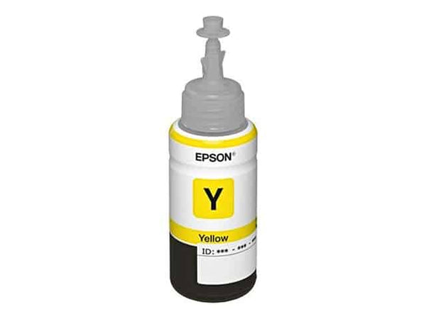 Botella Epson Ecotank Foto T673 Amarillo L800, L1800 70ml (T673420-Al)