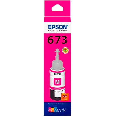 Botella Epson Ecotank Foto T673 Magenta Light L800 70ml (T673620-Al)