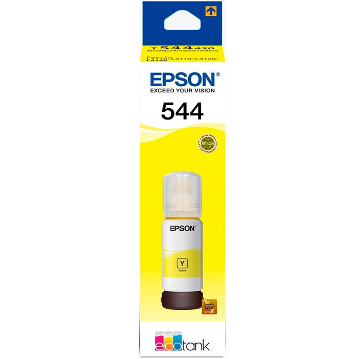 Botella Epson Ecotank T544 Amarillo 70ml (T544420-Al)