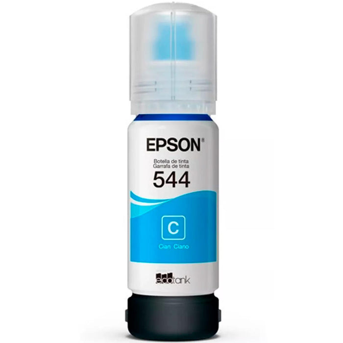 Botella Epson Ecotank T544 Cyan 70ml (T544220-Al)