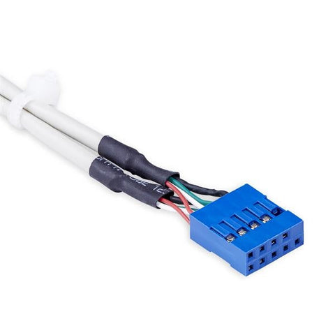 Bracket Adaptador Cabezal De 4 Puertos Usb 2.0 Con Conexión A Placa Base 2x Idc10 - Startech.Com Modelo Usbplate4