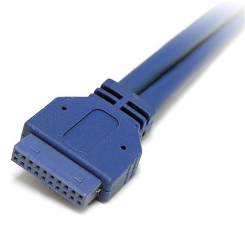 Bracket De  2 Puertos Usb 3.0 Superspeed Con Conexión A Tarjeta Madre - 2x Usb 3.0 A Hembra - Idc 20 Pines Hembra - Startech.Com Modelo Usb3splate