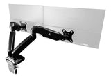Brazo Dual Mecánico Game Factor Para Monitores De Hasta 27" Y 6,5 Kgs Mag600
