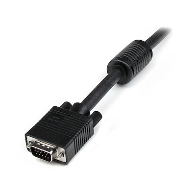 Cable 7.6 Metros Coaxial De Video De Alta Resolución Para Pantalla De Computadora De 7.6 Metros Vga - 2x Hd15 Macho - Negro - Startech.Com Modelo Mxt101mmhq25