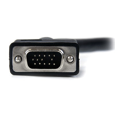 Cable 7.6 Metros Coaxial De Video De Alta Resolución Para Pantalla De Computadora De 7.6 Metros Vga - 2x Hd15 Macho - Negro - Startech.Com Modelo Mxt101mmhq25