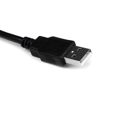 Cable Adaptador De 0.3 Metros Usb A Puerto Serie Serial Rs232 Con Retención Del Puerto De Asignación Com - 1x Db9 Macho - 1x Usb A Macho - Startech.Com Modelo Icusb232pro