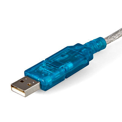 Cable Adaptador De 0.9 Metros Usb A Puerto Serie Serial Rs232  Pc Mac® Linux - 1x Db9 Macho - 1x Usb A Macho - Startech.Com Modelo Icusb232sm3