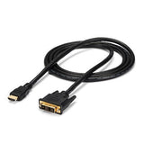 Cable Adaptador De 1.8 Metros Convertidor De Video Hdmi A Dvi-D - Macho A Macho - Startech.Com Modelo Hdmidvimm6