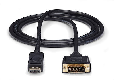Cable Adaptador De 1.8 Metros Displayport A Dvi - Convertidor De Video - Mini Dp Macho - Dvi-D Macho - 1920x1200 - Pasivo - Negro - Startech.Com Modelo Dp2dvi2mm6