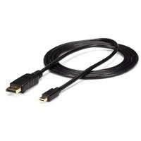 Cable Adaptador De 1.8 Metros De Mini Displayport 1.2 Macho A Dp Macho - 4k - Startech.Com Modelo Mdp2dpmm6