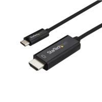 Cable Adaptador De 1 Metro Usb-C A Hdmi 4k 60hz - Negro - Cable Usb Tipo C A Hdmi - Cable Convertidor De Video Usbc - Startech.Com Modelo Cdp2hd1mbnl