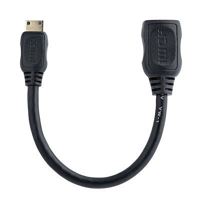 Cable Adaptador De 12cm Adaptador Hdmi A Mini Hdmi De Alta Velocidad 4k - Convertidor Hdmi A Mini Hdmi - Startech.Com Modelo Hdacfm5in