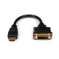 Cable Adaptador De 20cm Hdmi® A Dvi - Dvi-D Hembra - Hdmi Macho - Cable Convertidor De Video - Negro - Startech.Com Modelo Hddvimf8in