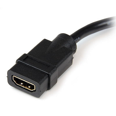 Cable Adaptador De 20cm Hdmi® A Dvi - Dvi-D Macho - Hdmi Hembra - Cable Convertidor De Video - Negro - Startech.Com Modelo Hddvifm8in