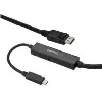 Cable Adaptador De 3 Metros Usb-C A Displayport 4k 60hz - Negro - Cable Usb Tipo C A Dp - Cable De Video Usbc - Startech.Com Modelo Cdp2dpmm3mb