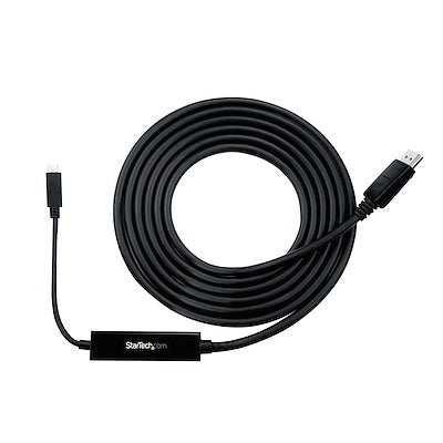 Cable Adaptador De 3 Metros Usb-C A Displayport 4k 60hz - Negro - Cable Usb Tipo C A Dp - Cable De Video Usbc - Startech.Com Modelo Cdp2dpmm3mb