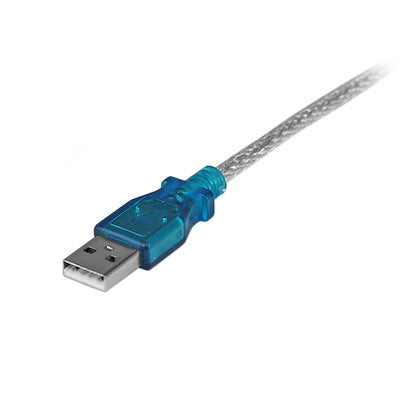 Cable Adaptador De 43cm Usb-A A Serie Rs232 De 1 Puerto Serial Db9 - Macho A Macho - Conversor Compatible Con Windows 8 - Startech.Com Modelo Icusb232v2
