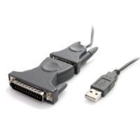 Cable Adaptador De 91cm Usb-A A 1 Puerto Serie Rs232 - Adaptador Serial - 1x Db9 Db25 - 1x Usb A - Startech.Com Modelo Icusb232db25