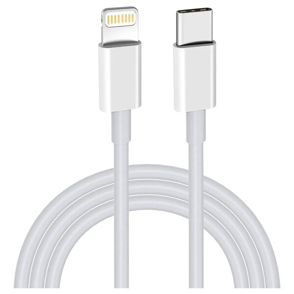 Cable Adata Tipo C,  Lightning Apple 1 Metro, Blanco (Amficpl-1m-Cwh)