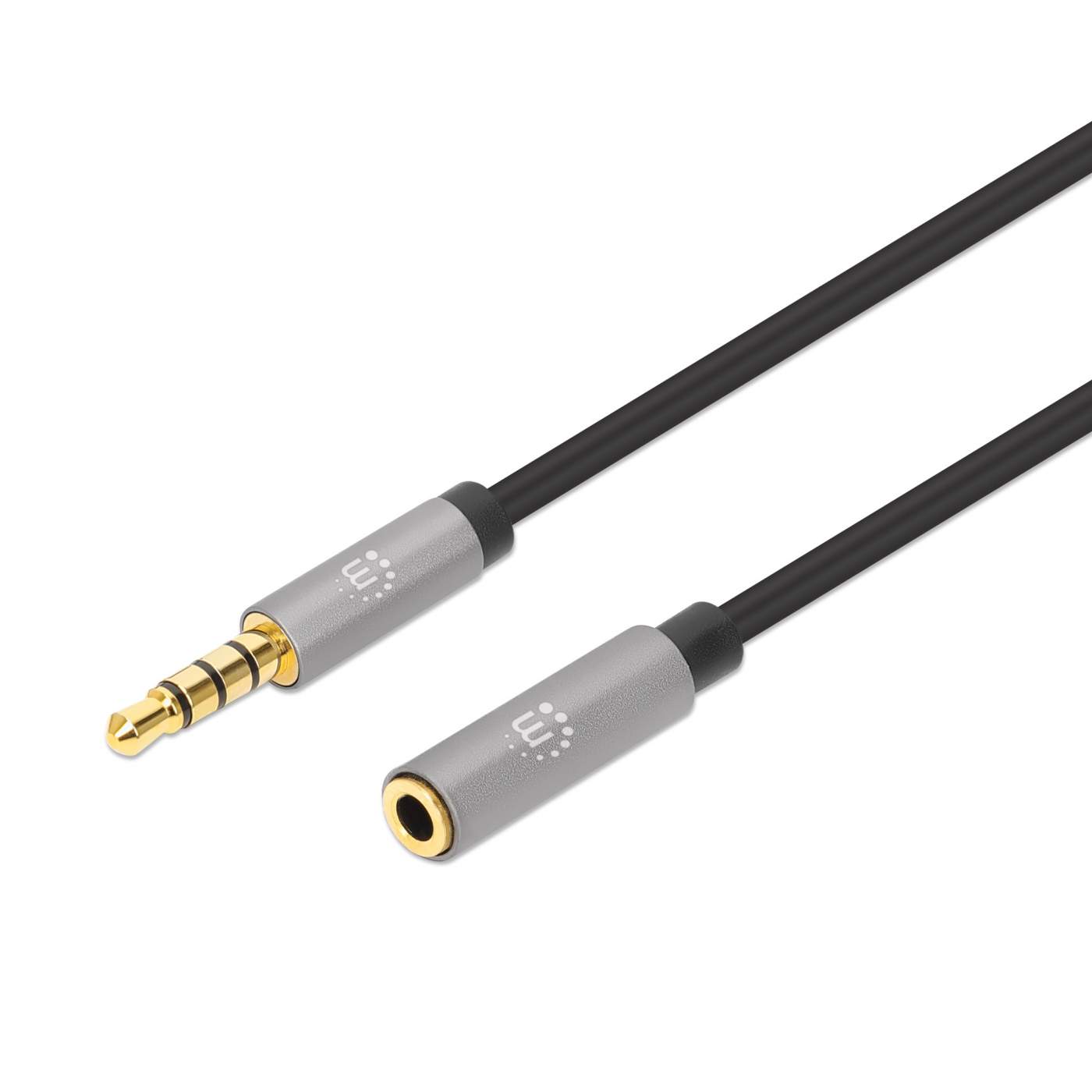 Cable Audio Manhattan Estereo 3.5Mm Exten. M-H 1.0M 356022