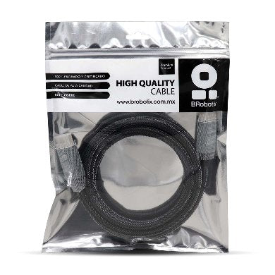 Cable Brobotix Display Port  V1.2 A Display Port, Soporta 8k, 2.0 Metros