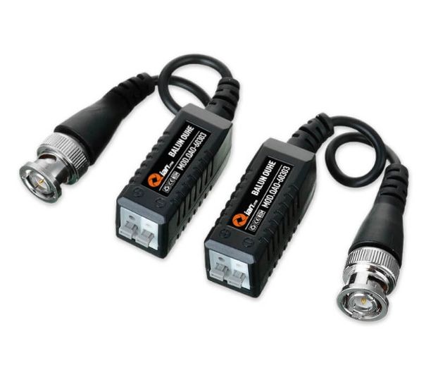 Cable Coaxial Qian Qao-60303 Balun Ouhe Bnc Para Cctv Videovigilancia