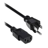Cable Corriente Brobotix Para Cpu, 18 Awg, 1.8 Metros, Color Negro
