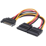 Cable Corriente Manhattan Int. HDisco Duro Sata 1M - 2H 354554