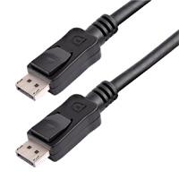 Cable De 1.8 Metros Certificado Displayport™ 1.2 4k Con Cierre De Seguridad - 2x Macho Dp - Startech.Com Modelo, Displport6l