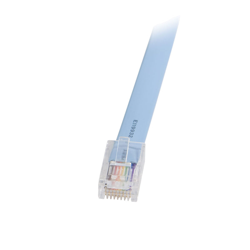 Cable De 1.8 Metros Para Gestion De Router Consola Cisco Rj45 A Serial Db9 - Rollover - Macho A Hembra - Startech.Com Modelo, Db9concabl6