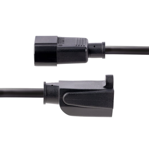 Cable De 1 Metro De Extension De Alimentacion Para Computadoras, Iec 320 C14 A Nema 5-15r, 10a 125v, Alargador - Startech.Com Modelo, 1415r-3f-Power-Cord