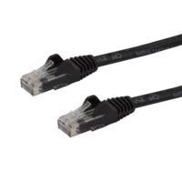 Cable De 1 Metro De Red Ethernet Snagless Sin Enganches Cat 6 Cat6 Gigabit - Negro - Startech.Com Modelo, N6patc1mbk