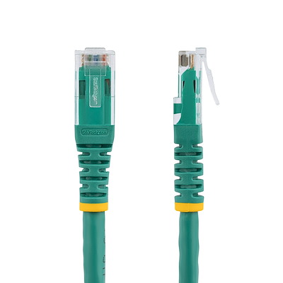 Cable De 10.6 Metros Verde De Red Categoría Cat6 Utp Rj45 Gigabit Ethernet Etl - Patch Moldeado - Startech.Com Modelo, C6patch35gn