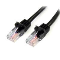 Cable De 10 Metros Negro De Red Cat5e Ethernet Rj45 Sin Enganches - Latiguillo Snagless - Startech.Com Modelo, 45pat10mbk