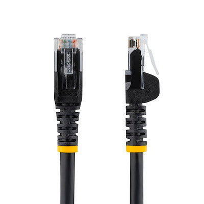 Cable De 10 Metros Negro De Red Cat5e Ethernet Rj45 Sin Enganches - Latiguillo Snagless - Startech.Com Modelo, 45pat10mbk