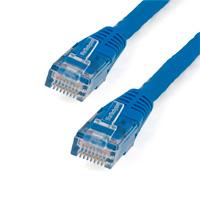 Cable De 15.2 Metros Azul De Red Categoria Cat6 Utp Rj45 Gigabit Ethernet Etl - Patch Moldeado - Startech.Com Modelo, C6patch50bl